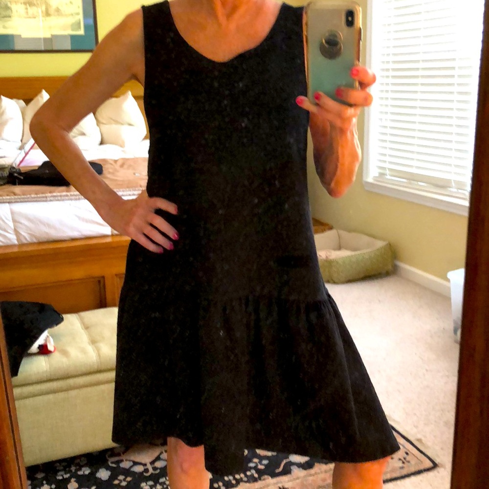 Free People Sleeveless Black Dress